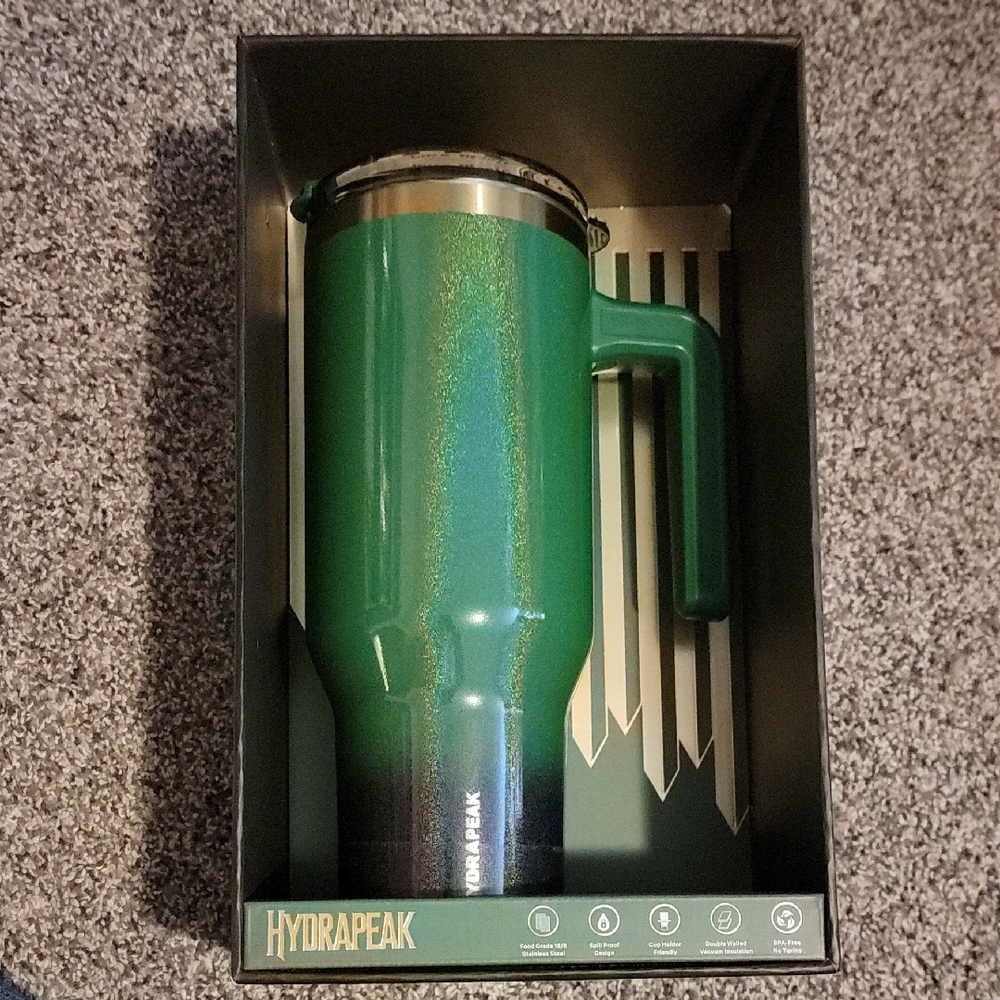 Hydrapeak Green Tumbler